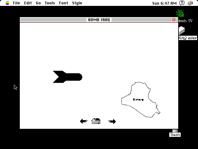 Bomb Iraq — Cory Arcangel, 2005