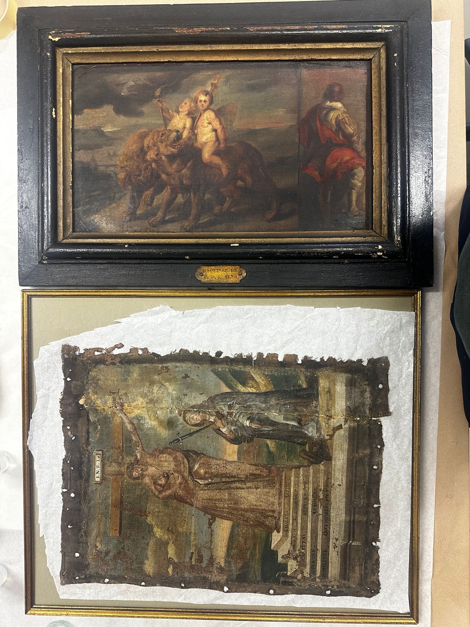 Charité Rubens before restoration