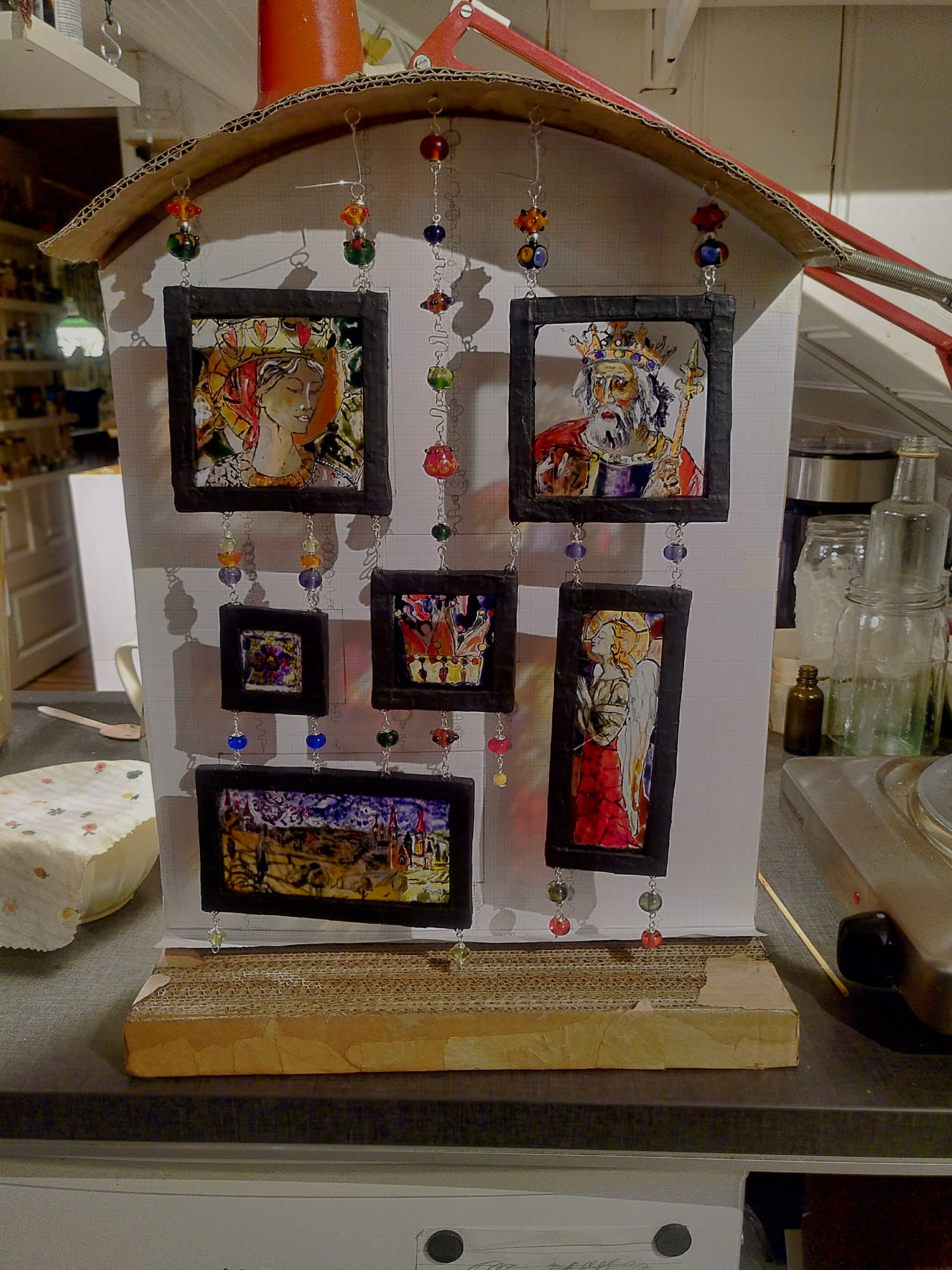 Glass symphony background